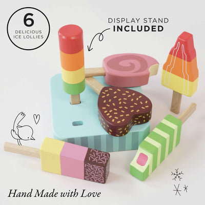 Le Toy Van Wooden Ice Lollies Popsicles - Swanky Boutique