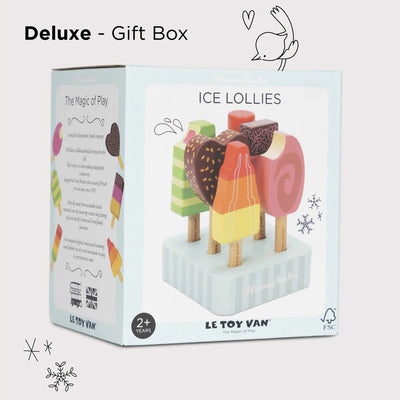 Le Toy Van Wooden Ice Lollies Popsicles - Swanky Boutique