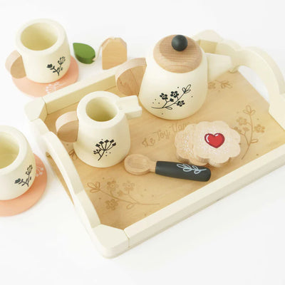 Le Toy Van Wooden Tea Set & Tray - Swanky Boutique