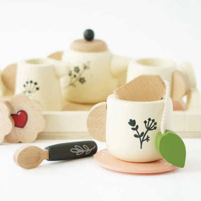 Le Toy Van Wooden Tea Set & Tray - Swanky Boutique