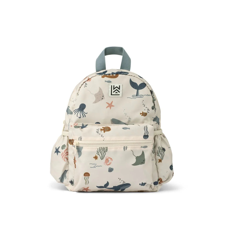 Liewood Andreas Backpack (H27cm) - Sea Creature/Sandy Swanky Boutique Malta 