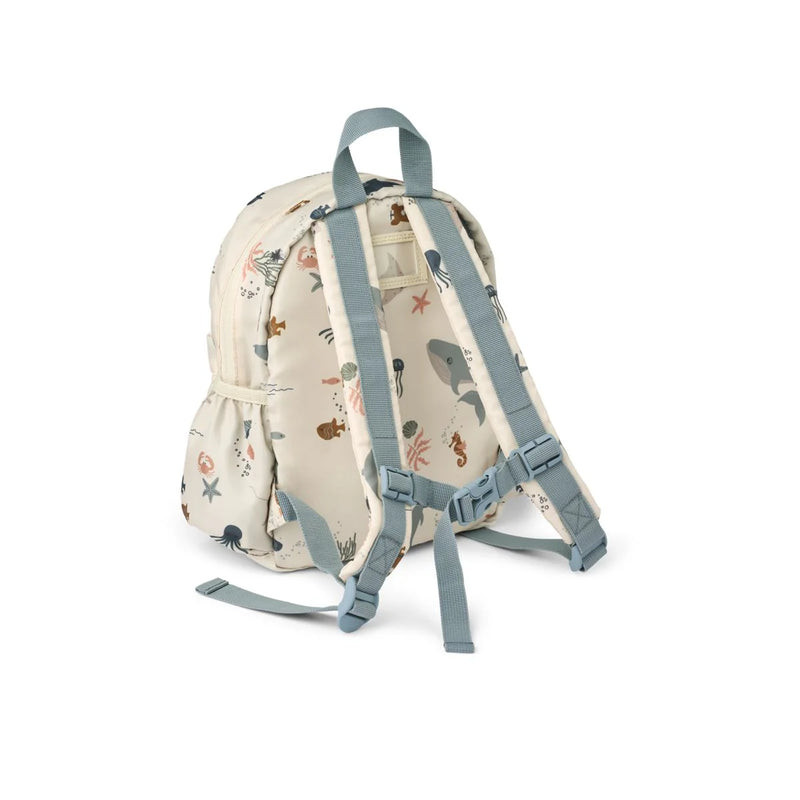 Liewood Andreas Backpack (H27cm) - Sea Creature/Sandy Swanky Boutique Malta 