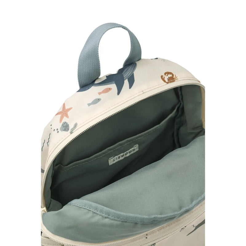 Liewood Andreas Backpack (H27cm) - Sea Creature/Sandy Swanky Boutique Malta 