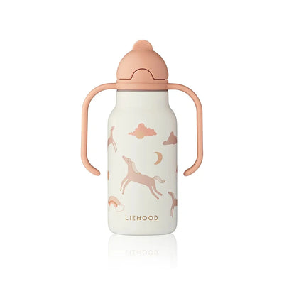 Liewood Kimmie Water Bottle 250ml - Dream Ecru - Swanky Boutique