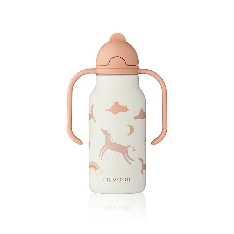 Liewood Kimmie Water Bottle 250ml - Dream Ecru - Swanky Boutique