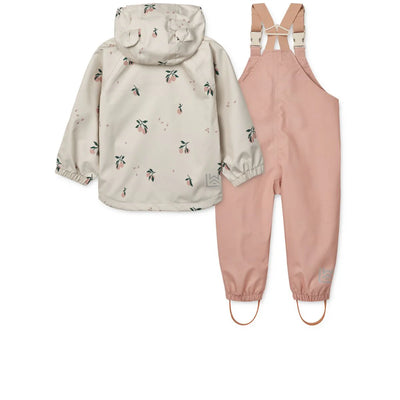 Liewood Manu Rainwear Set - Peach Sea Shell - Swanky Boutique