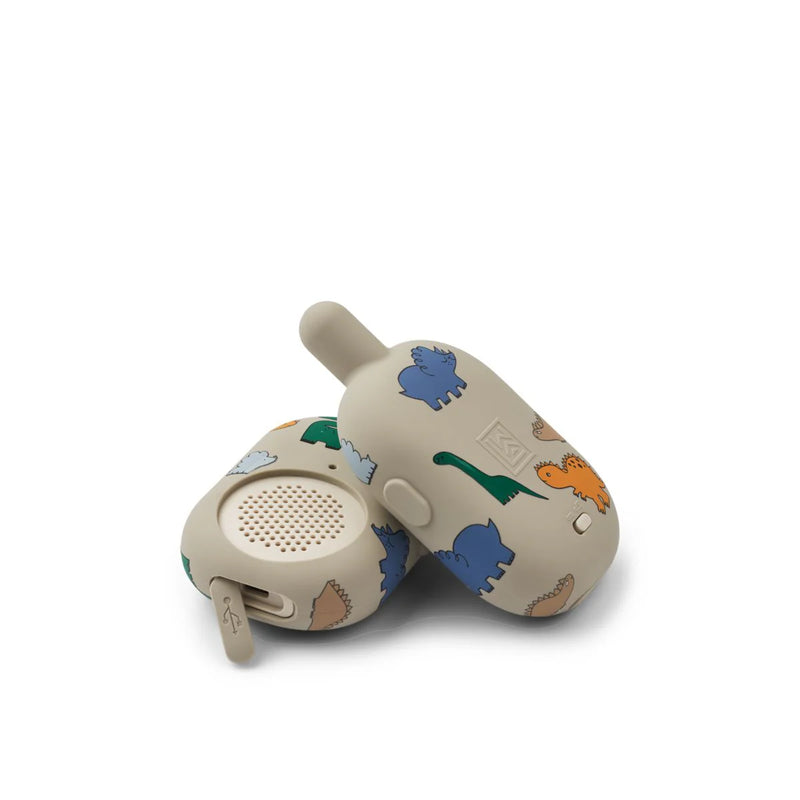 Liewood Nael Walkie Talkie - Dinosaurs/ Mist - Swanky Boutique