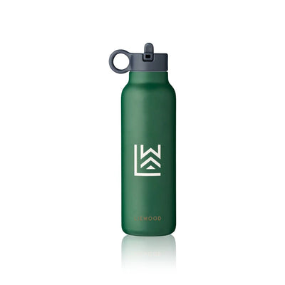 Liewood Falk Thermal Water Bottle, 500ml - Classic Navy Mix - Swanky Boutique