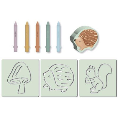 Little Dutch Bath Crayons Forest Friends - Swanky Boutique