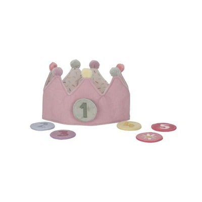 Little Dutch - Birthday Crown with Numbers Pink - Swanky Boutique