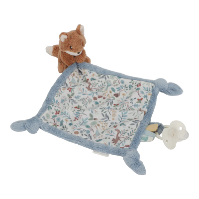 Little Dutch Cuddle Cloth Print Fox - Forest Friends - Swanky Boutique