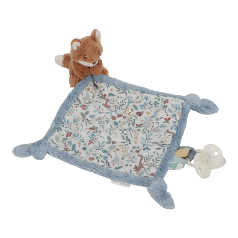 Little Dutch Cuddle Cloth Print Fox - Forest Friends - Swanky Boutique