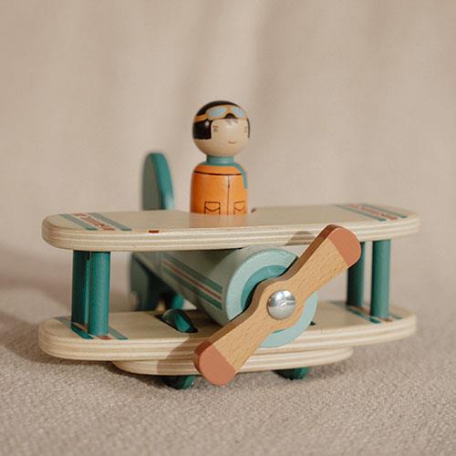 Little Dutch - Toy Airplane- Swanky Boutique 