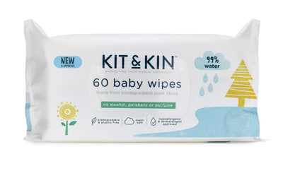 Kit & Kin biodegradable baby wipes - Swanky Boutique 