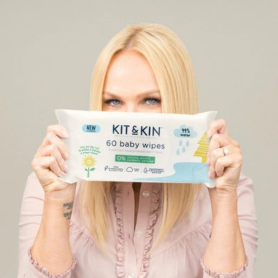 Kit & Kin biodegradable baby wipes - Swanky Boutique 