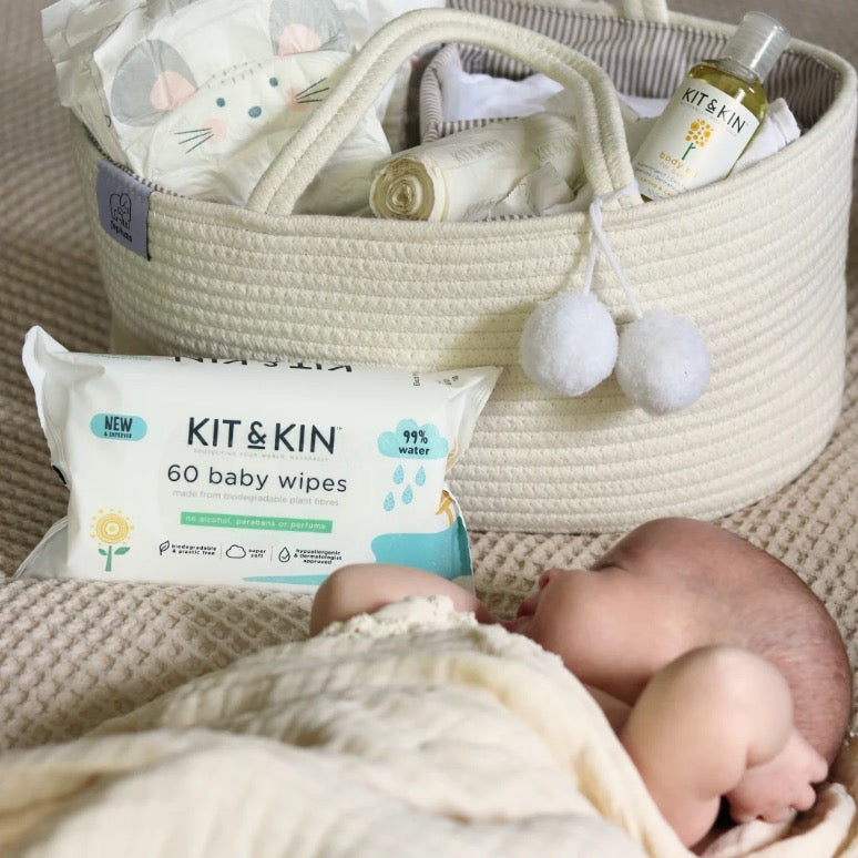 Kit & Kin biodegradable baby wipes - Swanky Boutique 