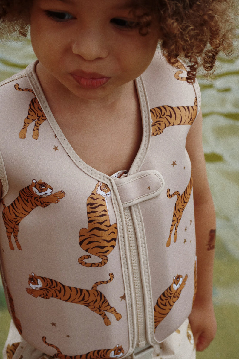 Swim Float Vest - Tiger