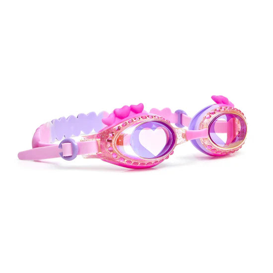 Bling20 - True Luv Pink - Luvs Me Luvs Me Not Swim Goggles - Swanky Boutique