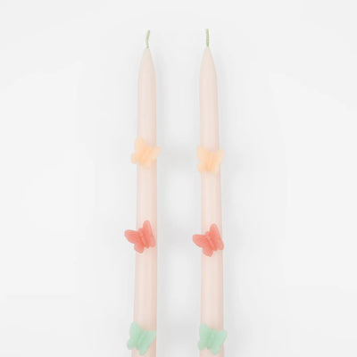 Meri Meri Candles, 2-Pack - Butterfly Taper-swanky boutique