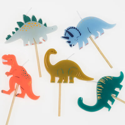 Meri Meri Dinosaur Candles - Swanky Boutique