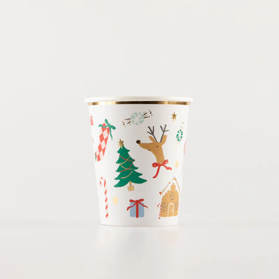 Meri Meri Jolly Christmas Cups - Swanky Boutique