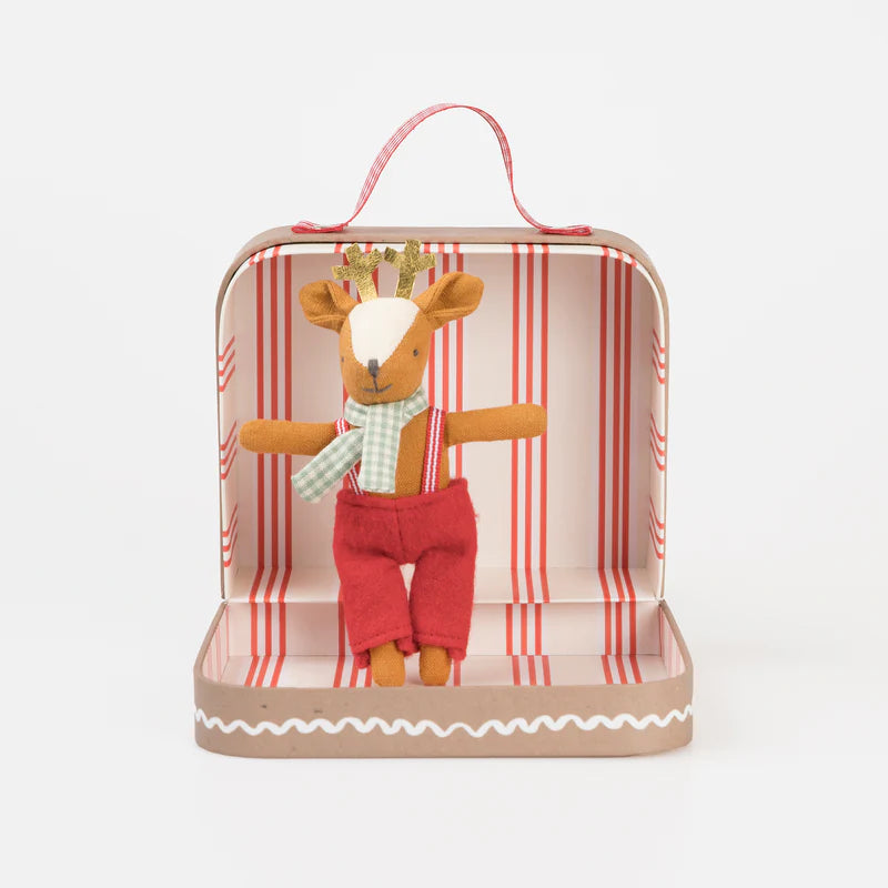 Meri Meri Reindeer Mini Doll and Suitcase - Swanky Boutique