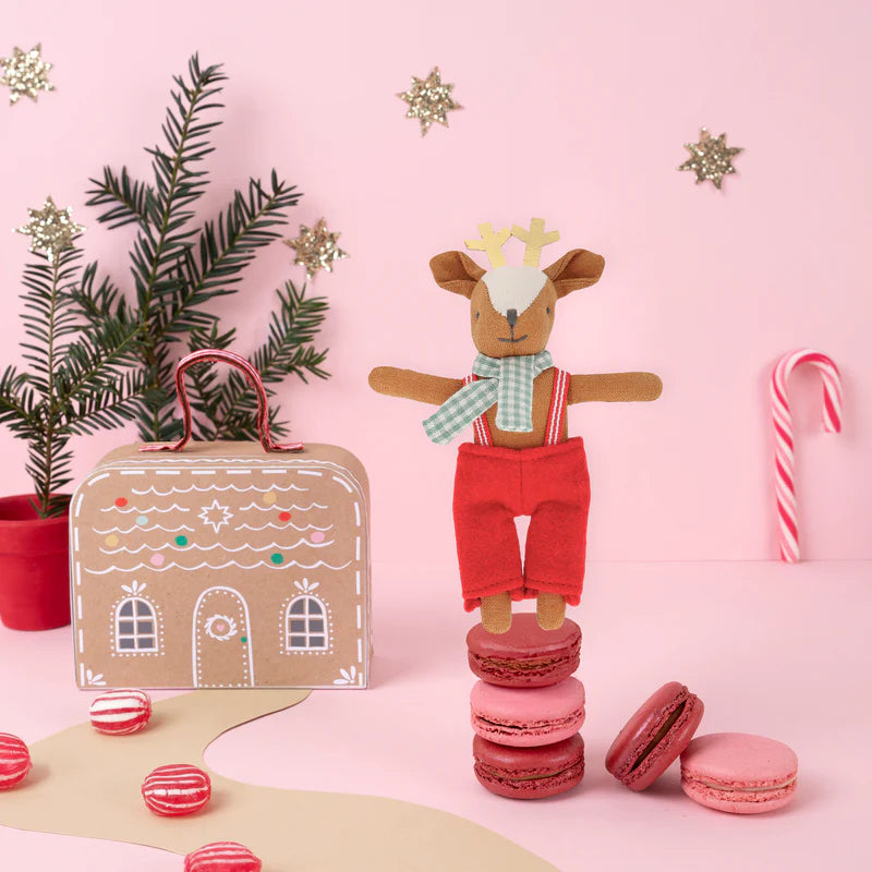 Meri Meri Reindeer Mini Doll and Suitcase - Swanky Boutique