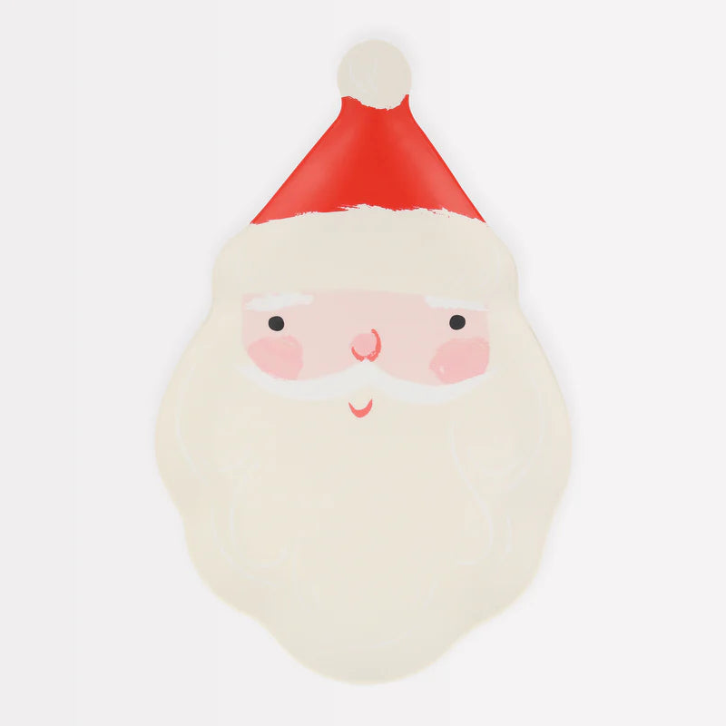 Meri Meri Reusable Santa Plate - Swanky Boutique