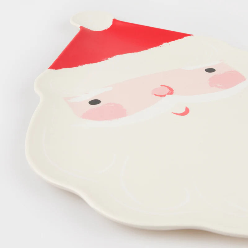 Meri Meri Reusable Santa Plate - Swanky Boutique