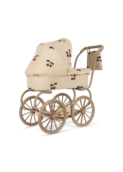 Konges Sloejd - minnie doll pram - ma grande cerise glitter - Swanky Boutique