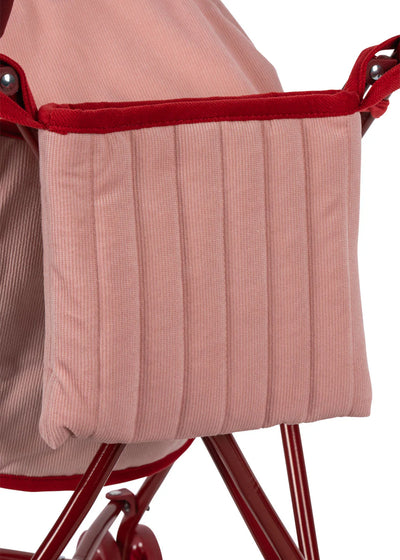 Konges Sloejd - zoe lulu doll stroller - strawberry ice - Swanky Boutique