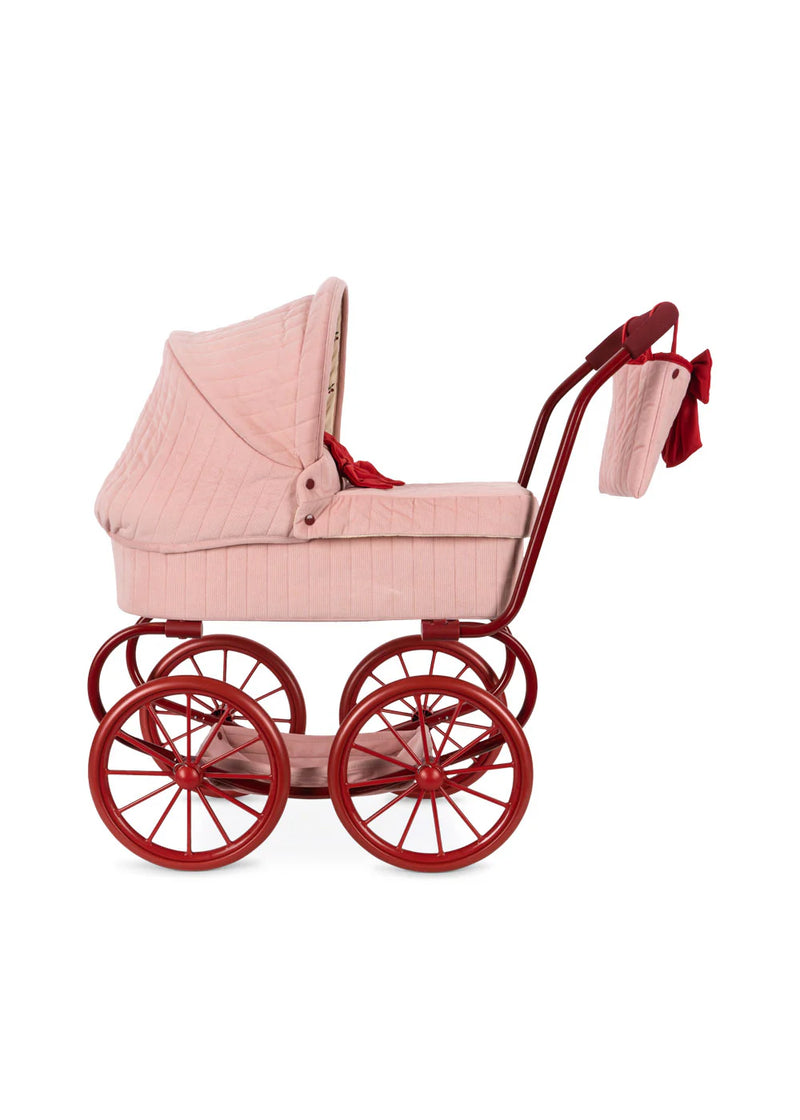 Konges Sloejd - minnie lulu doll pram - strawberry ice - Swanky Boutique