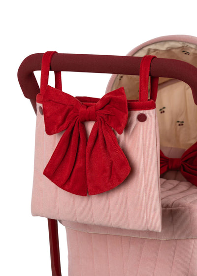 Konges Sloejd - minnie lulu doll pram - strawberry ice - Swanky Boutique