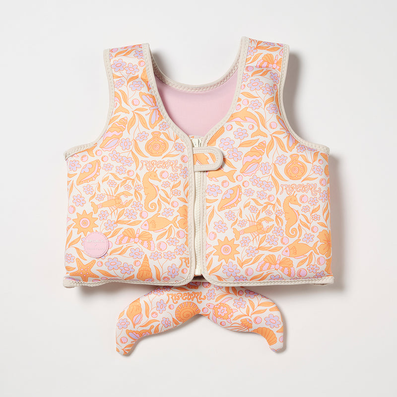 Liewood Swim Vest - Ocean Magic Pink- Swanky Boutique Malta