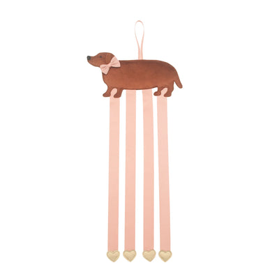 Rockahula Kids Sausage Dog 4 Ribbon Clip Hanger - Swanky Boutique