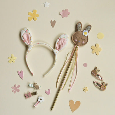 Rockahula Kids Stripy Bunny Clips - Swanky Boutique