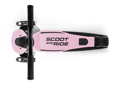 Scoot & Ride - Scooter Highwaykick 5 LED Lights Rose - Swanky Boutique