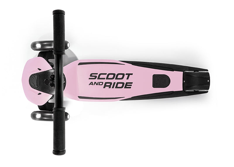 Scoot & Ride - Scooter Highwaykick 5 LED Lights Rose - Swanky Boutique