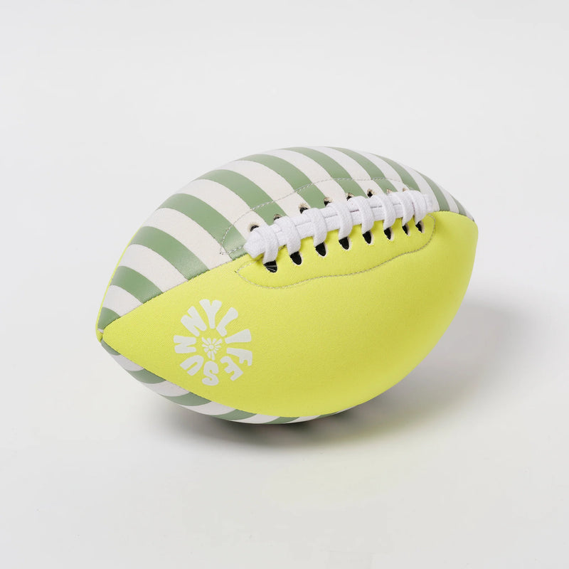 SunnyLife-Neoprene Football- Tides Out Citrus-Swanky Boutique Malta