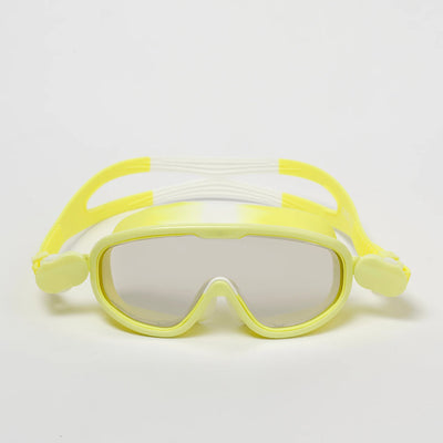 SunnyLife-Swim Mask (3-6 Years) - Salty the Shark Neon Yellow-Swanky Boutique Malta 