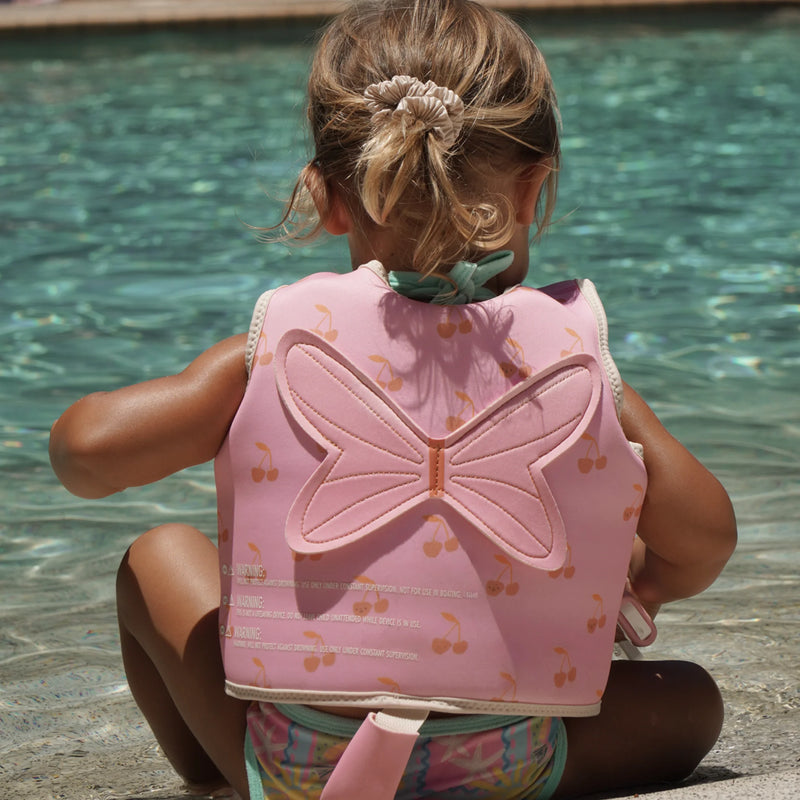 SunnyLife-Swim Vest - Cotton Candy Cherry-Swanky Boutique Malta 