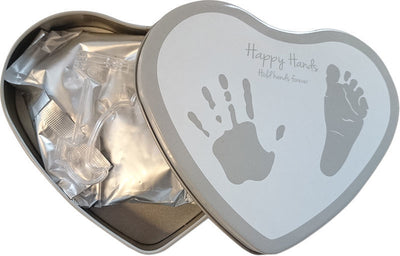 happy-hands-2d-heart-shape-silver-white - Swanky Boutique