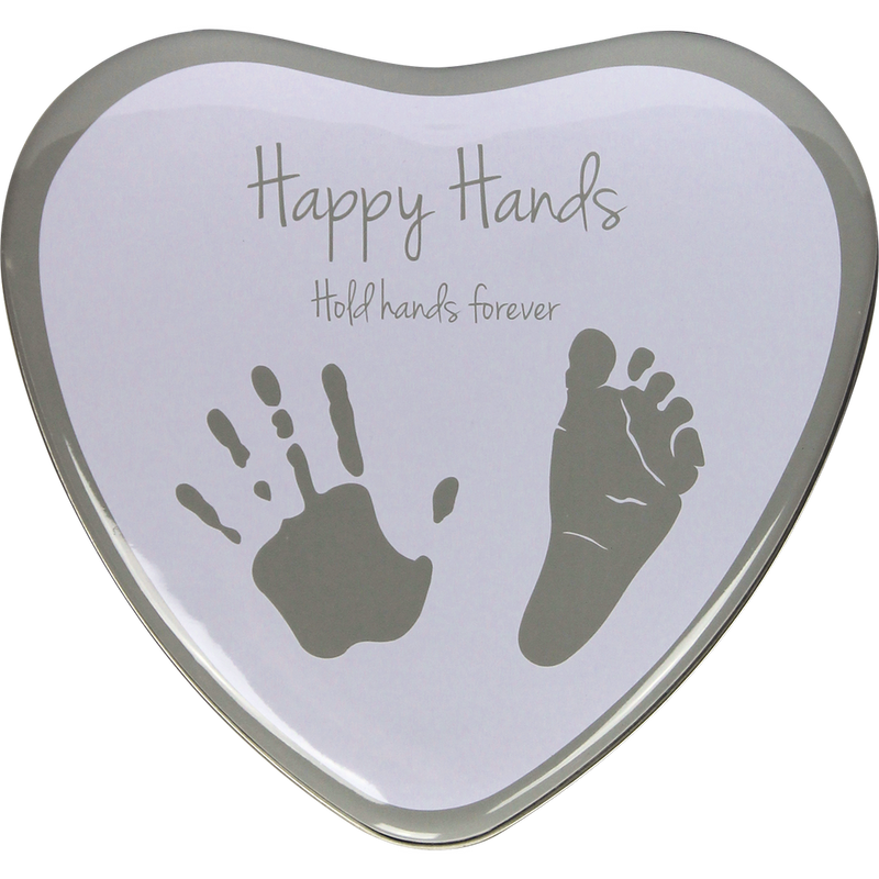 happy-hands-2d-heart-shape-silver-white - Swanky Boutique