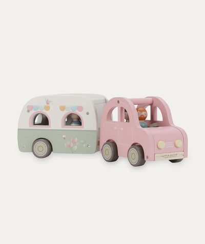 Little Dutch - Toy Car with caravan - Swanky Boutique 