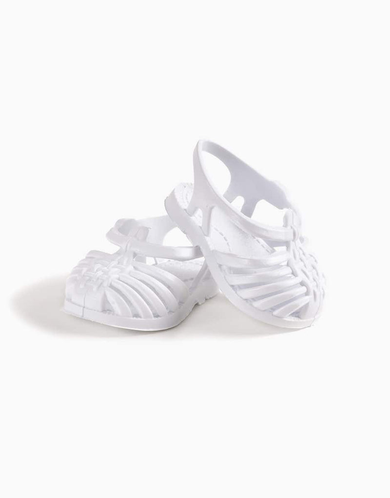 Doll Sandals for Minikane 34cm Dolls - White