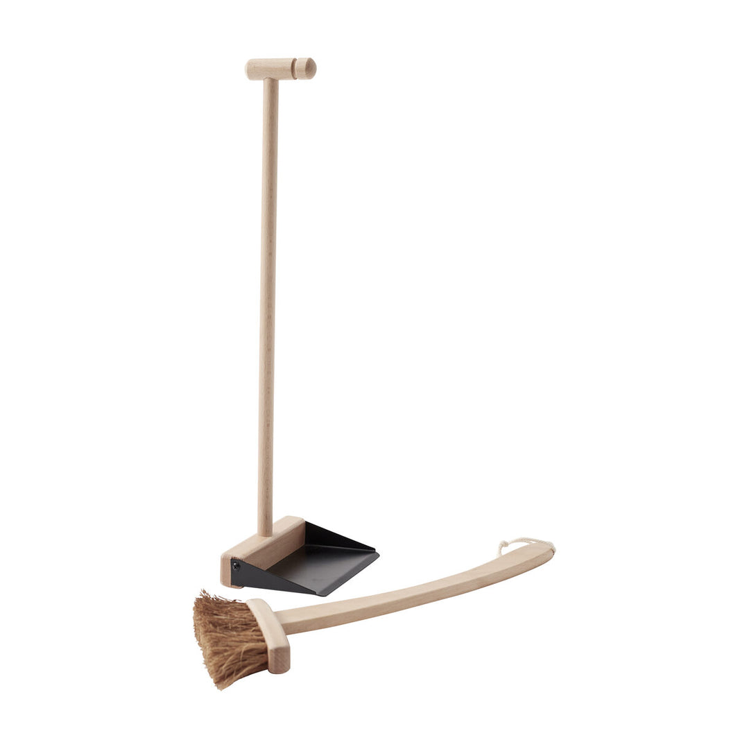 Broom and Dustpan Wooden Swanky Boutique