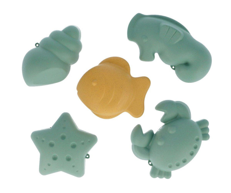 Beach Set (Bioplastic) 12 Pieces - Ocean Blue