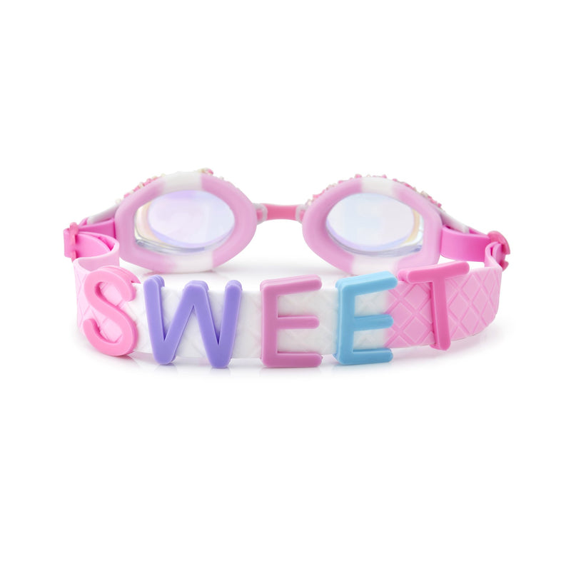 Bling2o - Non-Pareils Purple - Funfetti Swim Goggles - Swanky Boutique