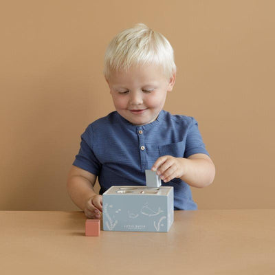 Little Dutch - Shape Sorter Ocean Blue - Swanky Boutique