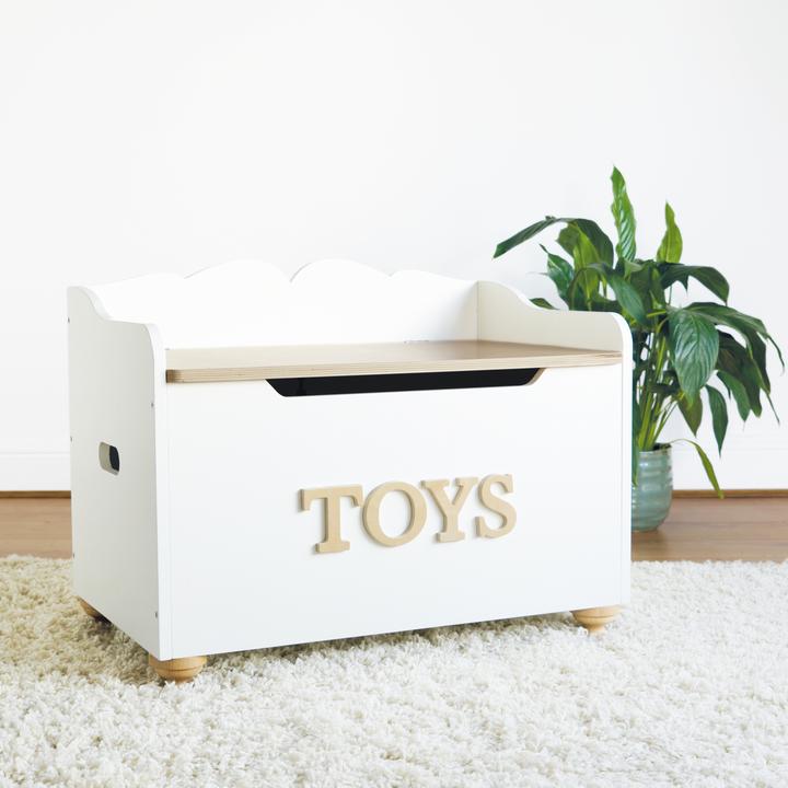 Classic Wooden Toy Chest Swanky Boutique